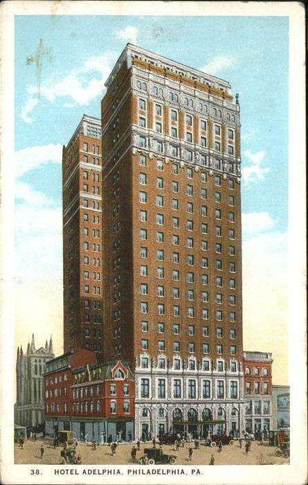 Philadelphia Pennsylvania Hotel Adelphia
