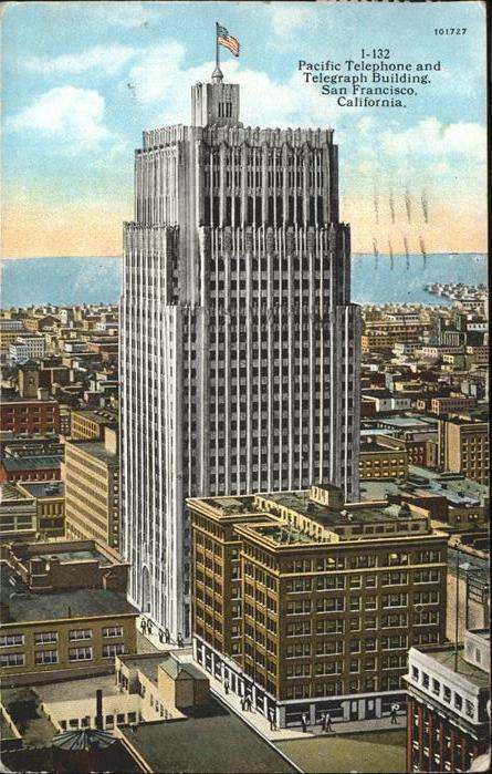 San Francisco California Pacific Telephone Telegraph Building