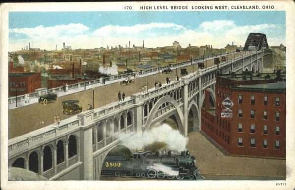 Cleveland Ohio High Level Bridge Zug