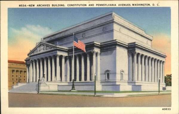 Washington DC Archives Building