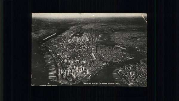 New York City Fliegeraufnahme