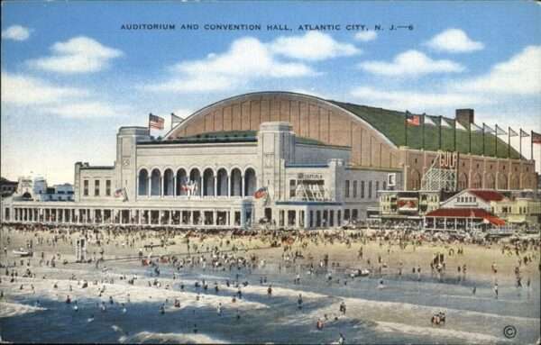 Atlantic City New Jersey Auditorium Convention Hall