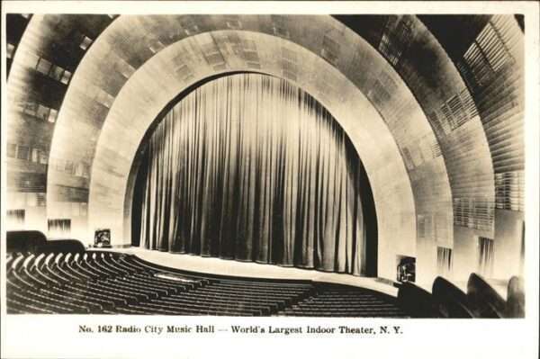 New York City Radio City Music Hall  Indoor Theater