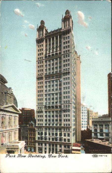 New York City Park Row Building