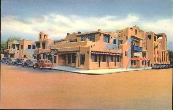 Santa Fe New Mexico La Fonda Hotel