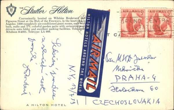 Los Angeles California Statler Hilton – Bild 2