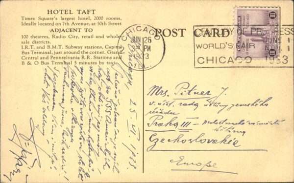 New York City Hotel Taft – Bild 2