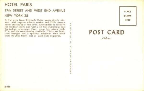 New York City Hotel Paris – Bild 2