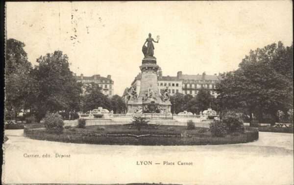 Lyon France Place Carnot