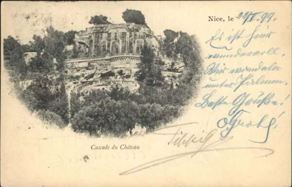 Nice Alpes Maritimes Cascade du Chateau