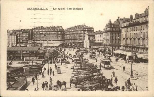 Marseille Bouches-du-Rhone Le Quai des Belges