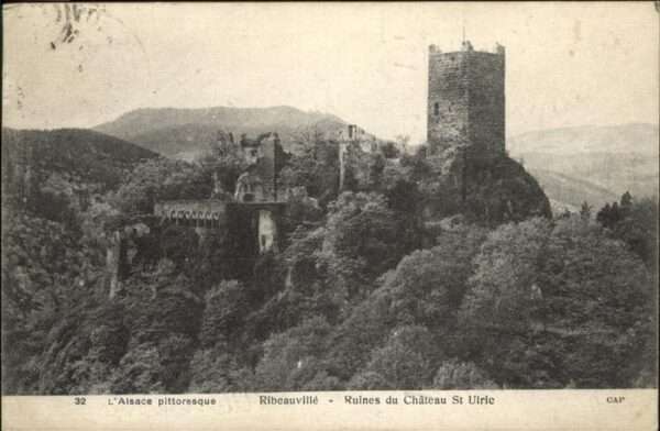 Ribeauville Ruines du Chateau St. Ulrie