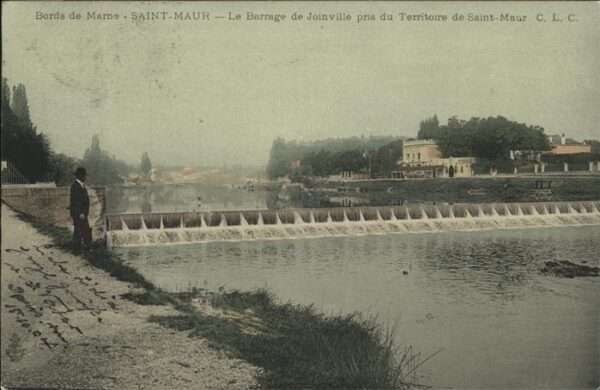 Joinville-le-Pont Barrage de Joinville Saint-Maur