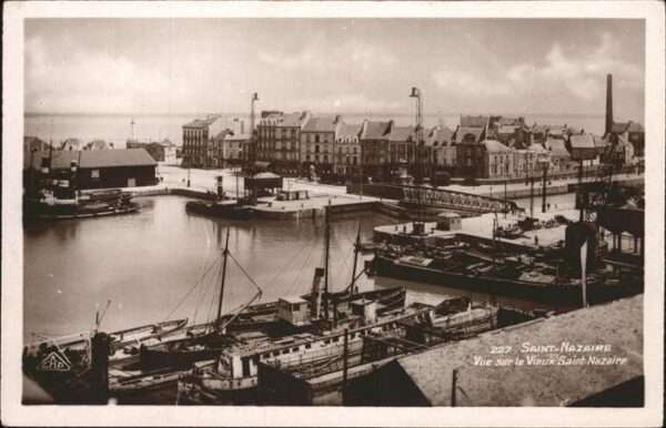 Saint-Nazaire Loire-Atlantique Vue sur le Vieux Saint Nazaire