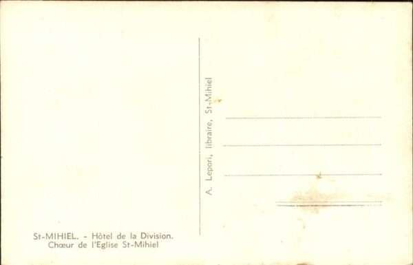 Saint-Mihiel Hotel de la Division – Bild 2