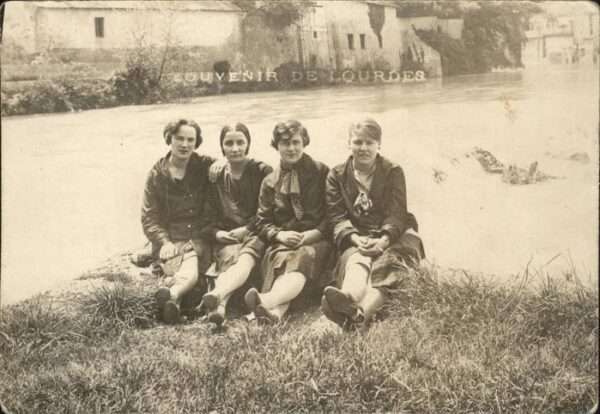 Lourdes Hautes Pyrenees Gruppenfoto