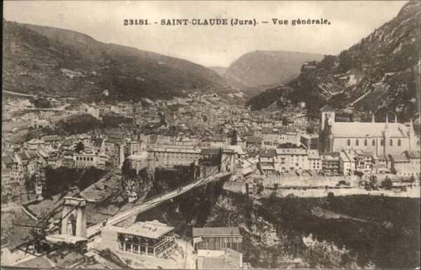 Saint-Claude Jura Vue generale