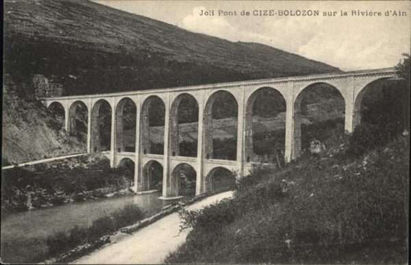 Cize Bolozon Rivière d`Ain
Pont