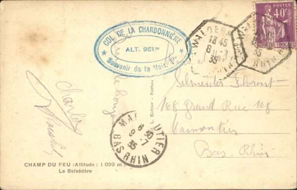 Champ du Feu Belvedere – Bild 2