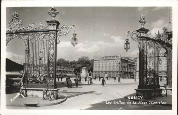 Nancy Lothringen Grilles de la Place Stanislas