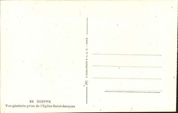 Dieppe 76 Eglise St.-Jacques
Vue generale – Bild 2