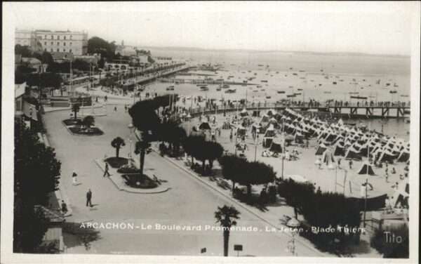 Arcachon Gironde Boulevard Promenade