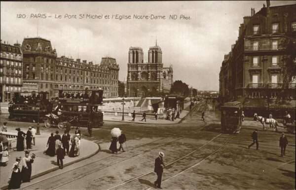 Paris Pont St.-Michel
Eglise Notre Dame