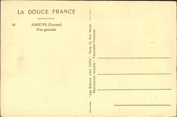 Amiens Vue generale – Bild 2