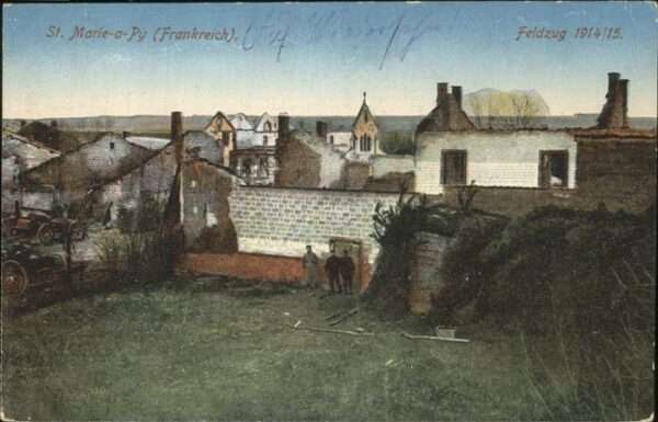 Sainte-Marie-a-Py Feldzug 1914 / 15