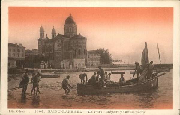 Saint-Raphael Var Port 
Depart pour la pêche