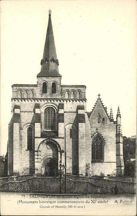 Saumur Eglise de Nantilly