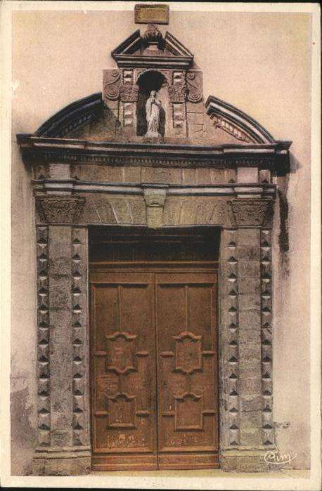 Saint-Tropez Var Porte de la Chapelle de la Misericorde