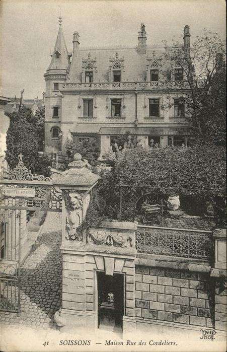 Soissons Maison Rue des Cordeliers