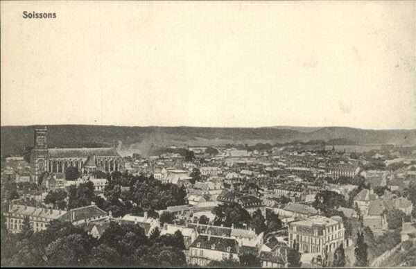 Soissons Vue generale