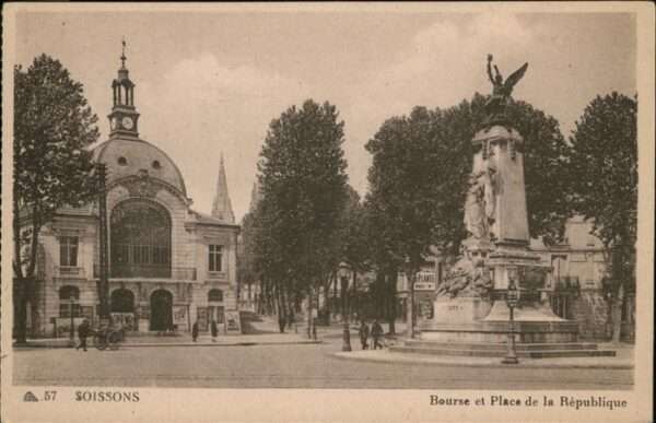 Soissons Bourse Place de Republique