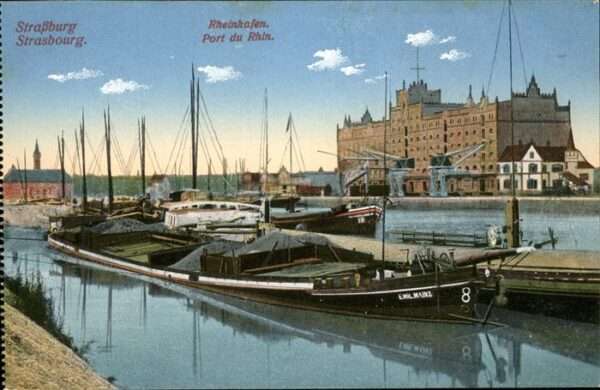 Strasbourg Alsace Port du Rhin