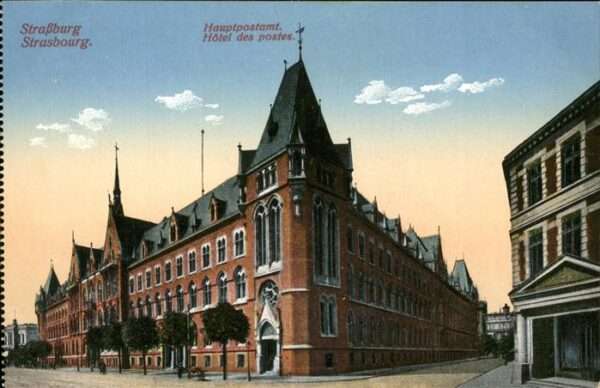 Strasbourg Alsace Hauptpostamt
