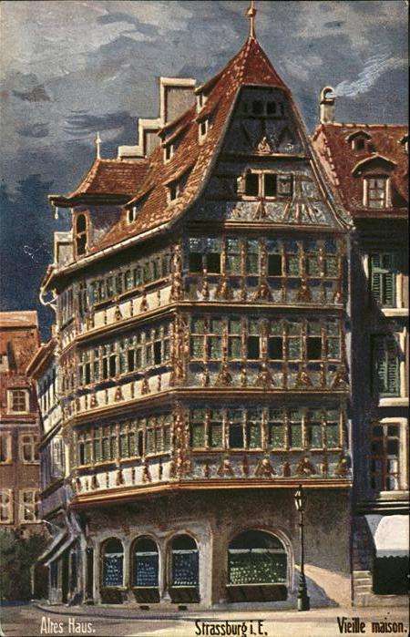 Strasbourg Alsace altes Haus