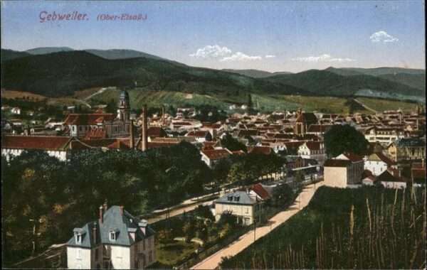 Gebweiler Elsass Vue generale