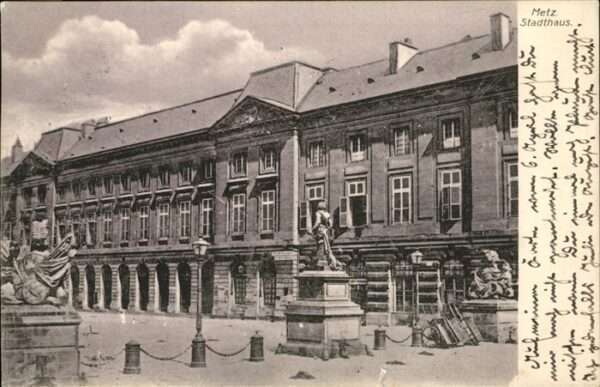 Metz  57 Moselle Stadthaus