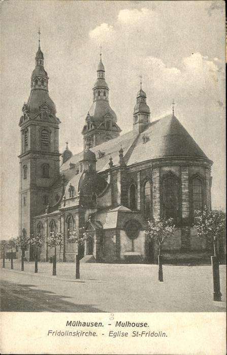 Mulhouse Muehlhausen Eglise St.-Fridolin