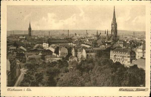 Mulhouse Muehlhausen Vue generale