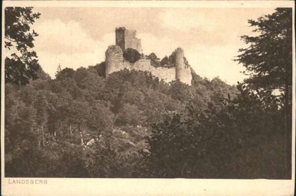 Heiligenstein Bas-Rhin Schloß Landsberg