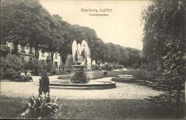 Saarburg Lothringen Freiheitsplatz