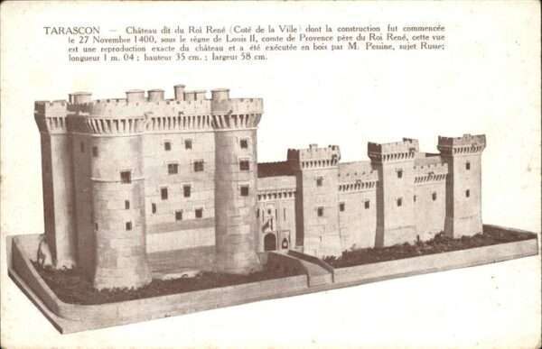 Tarascon Bouches-du-Rhone Chateau dit du Roi Rene