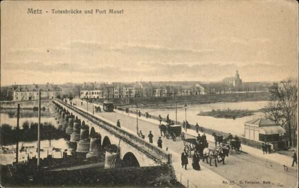 Metz  57 Moselle Totenbrücke Fort Mosel