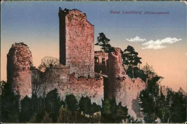 Heiligenstein Bas-Rhin Ruine Landsberg