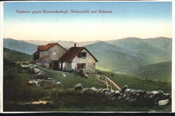 Soultzeren Glasborn Reichsackerkopf Hohneck