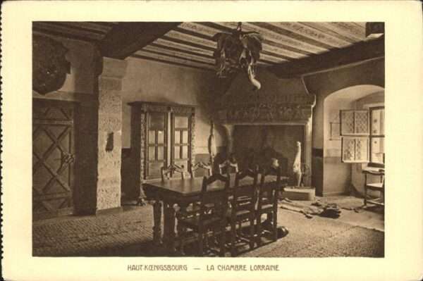 Hohkoenigsburg Haut-Koenigsbourg Chambre Lorraine