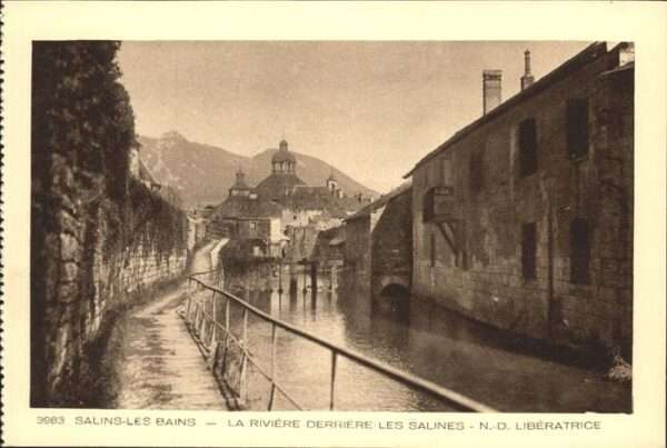 Salins-les-Bains L a Riviere des Salines